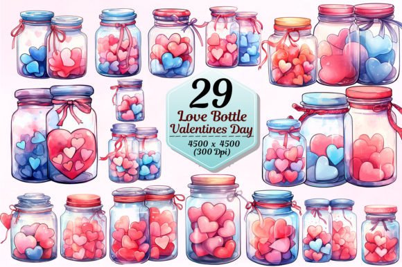 Love Bottle Valentine's Day Sublimation: Elevate Your Creative Projects